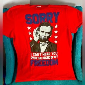 Freedom Red Tees - Short Sleeve